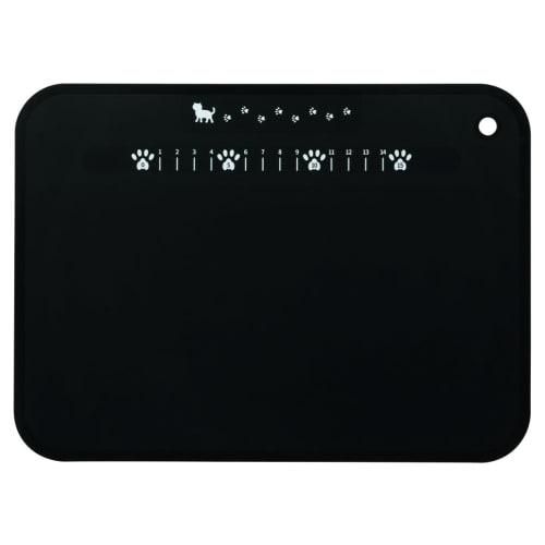 

KAI Cat Soft Cutting Board Nyammy Black Made in Japan AP5180