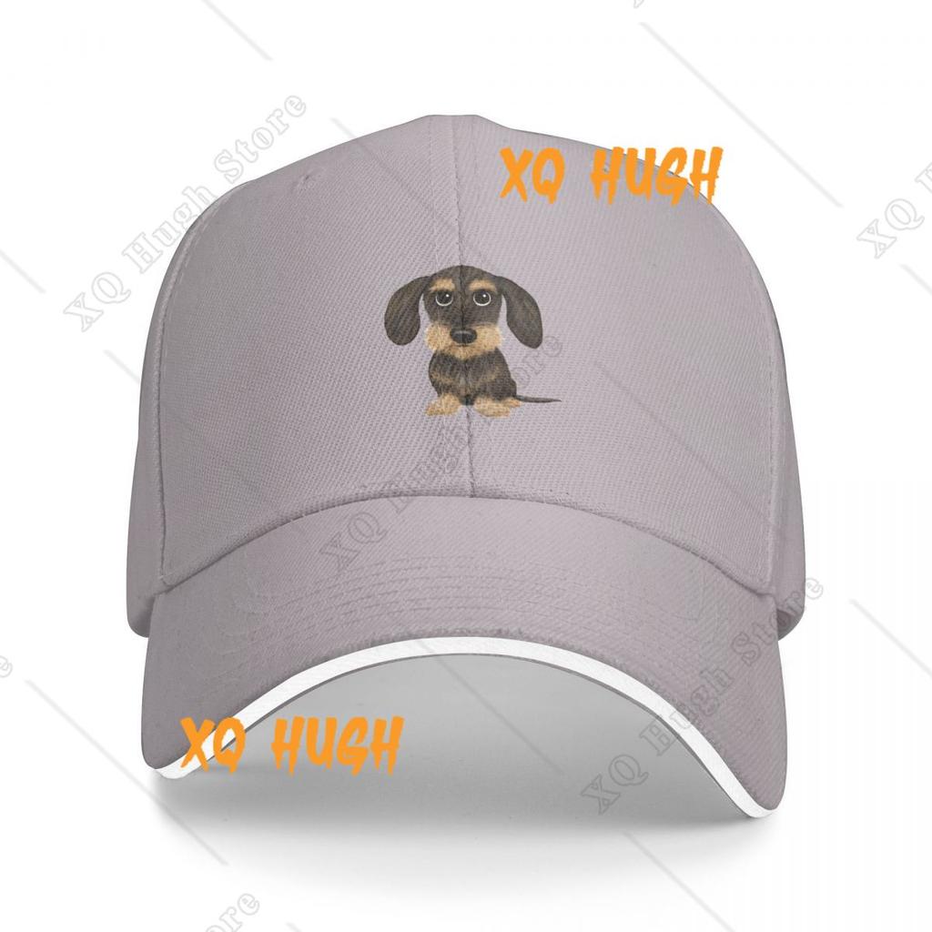 Wirehaired Dachshund Cute Wire Haired Wiener Dog Wild Boar And Tan Teckel Cap Casual Baseball Caps Adjustable Hat Baseball Hats