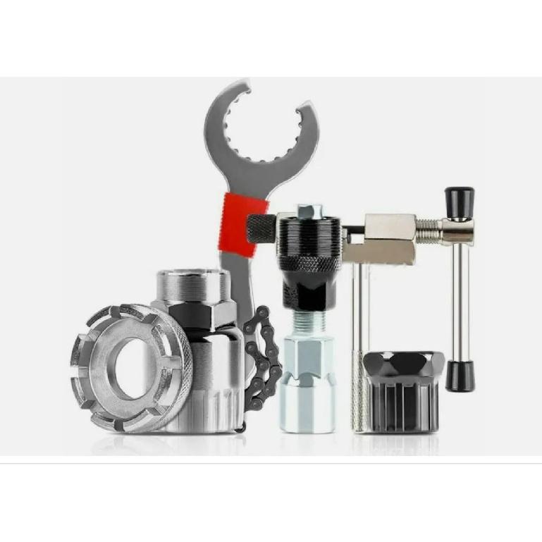 Bicycle Repair Tool Kits MTB Road Bikes Maintenance Tools Bracket Chain Breaker Flywheel Remover Cutter Crank Puller Bike Wrench