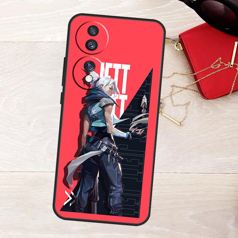Valorant Shooting Game Case For Honor Magic 8 5 6 7 Lite X9a X9b X9c X9d X8b X8c Win RT 50 70 90 200 400 Pro Cover