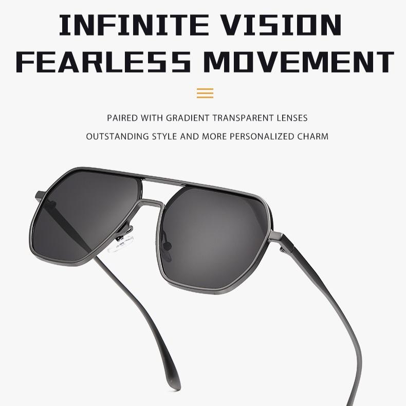 Men's sunglasses, new fashionable outdoor driving fishing sunglasses