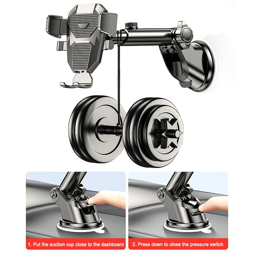 360 Rotating Cellphone Bracket Sucker Mount Stand Car Phone Holder