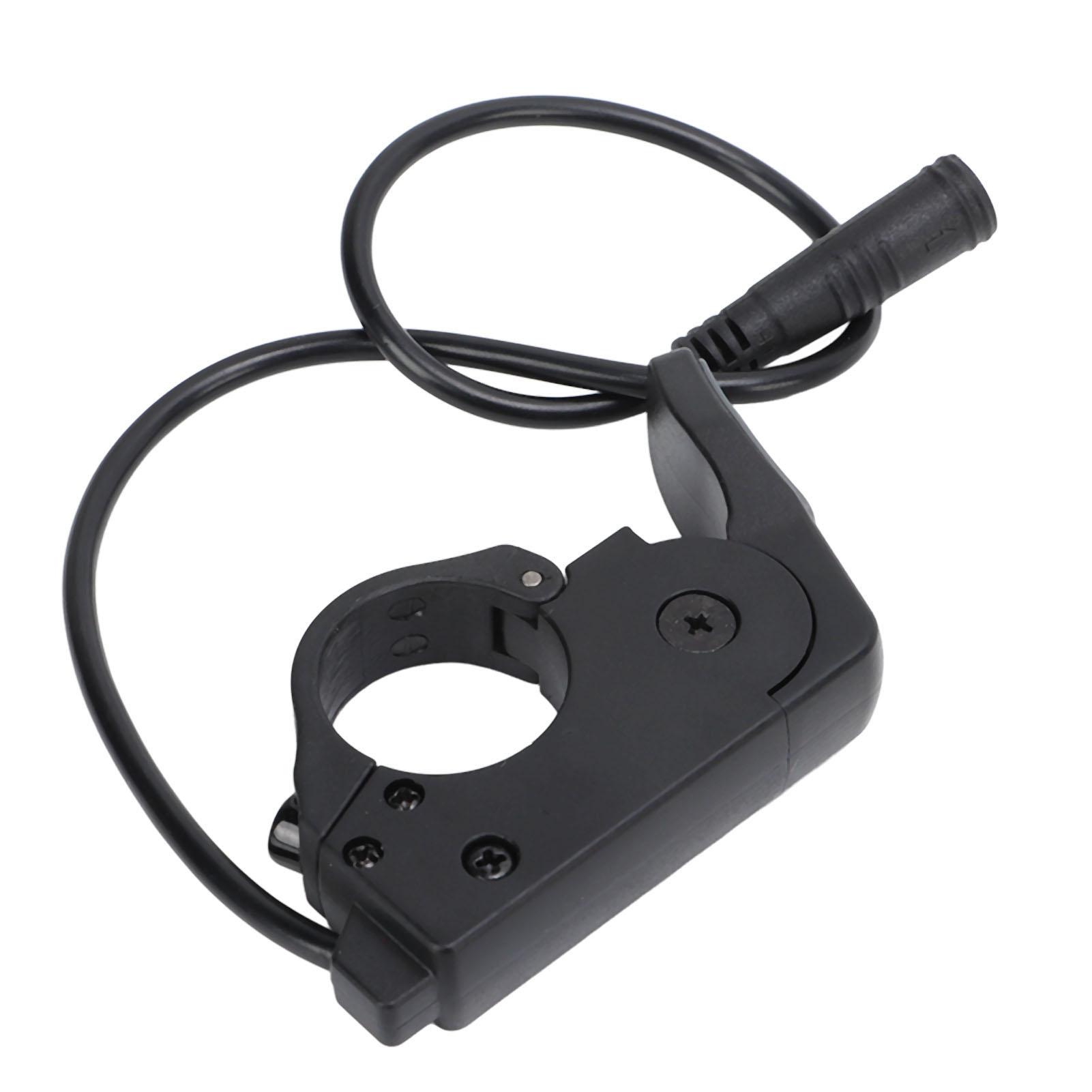 Elektrický bicykel Palcový plyn Rýchloupínací Bicykel Palcový akcelerátor pre Bafang BBS01 02 BBSHD Ľavá Pravá riadidlá black