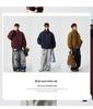 Trendy Unisex High Street Stand Collar Cotton Jacket - Versatile Autumn Winter Style