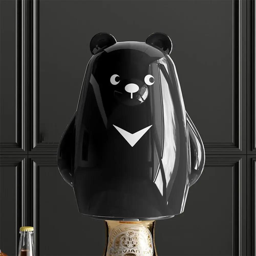 Cartoon Polar Bear Press Type Bottle Opener Household Creative Easy Open Tool Portable Beer Soda Can Opener