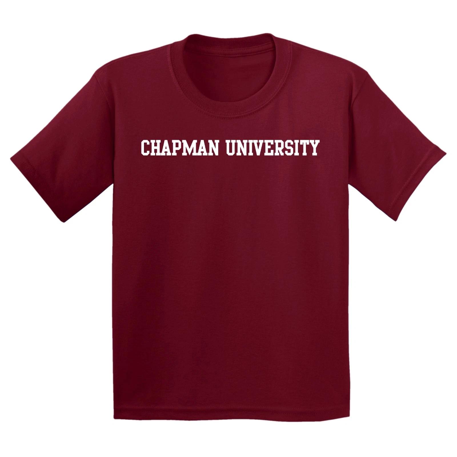 Chapman University Panthers Basic Block Youth T-Shirt - Cardinal S