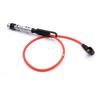 6 Stück Zündspulen Zündkerzen Kabel Rot für Golf III Corrado VR6 2.8 2.9 AAA ABV mit Abzieher 021905409AD