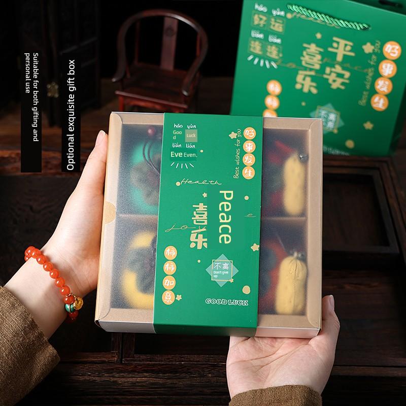 Persimmon-Shaped Incense Bag Pendant for the Dragon Boat Festival, Mugwort Mosquito Repellent Small Persimmon Sachet, Car Hanging Ornament, Chinese