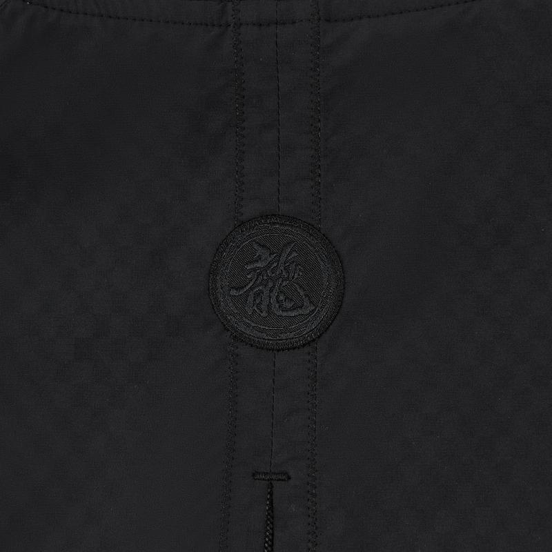 Li Ning X Jackie Chan Collaboration Kung Fu Series New Chinese Style Casual Jacket Unisex Jackets Black AFDWA73-2