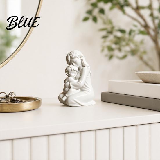 Maternal Love Figurine 3D Printed Mother And Baby Figurines Ornaments Nordic Style Warm