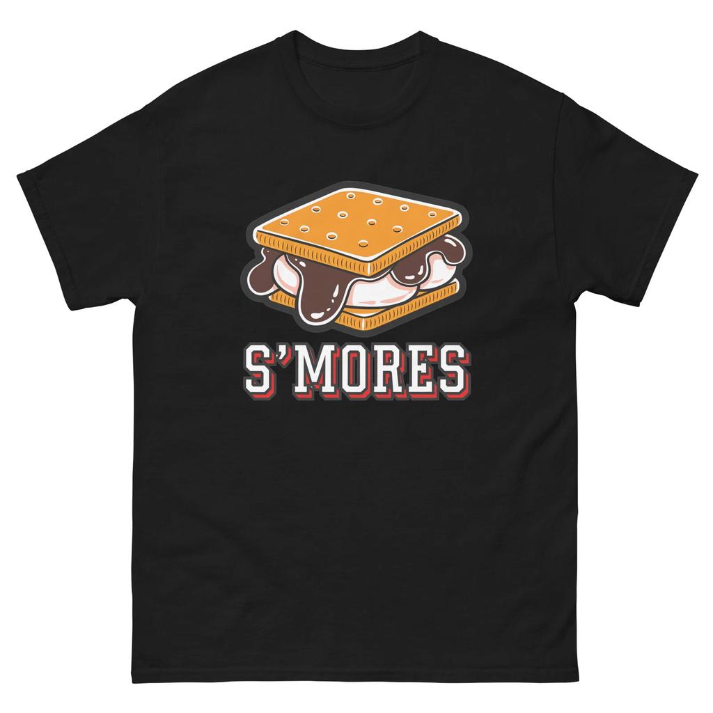 Smores Lover Food Image Cartoon Funny T-Shirt Shirt