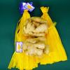 100PCS Garlic Ginger Packing Mesh Bags Breathable Net Sacks Convenient Mesh Pouch for Home Kitchen Storage