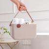 Multifunctional Bath Storage Basket Cosmetics Handheld Box Portable Outdoor Travel Beach Drainage Basket Picnic Fruit Rattan Gym