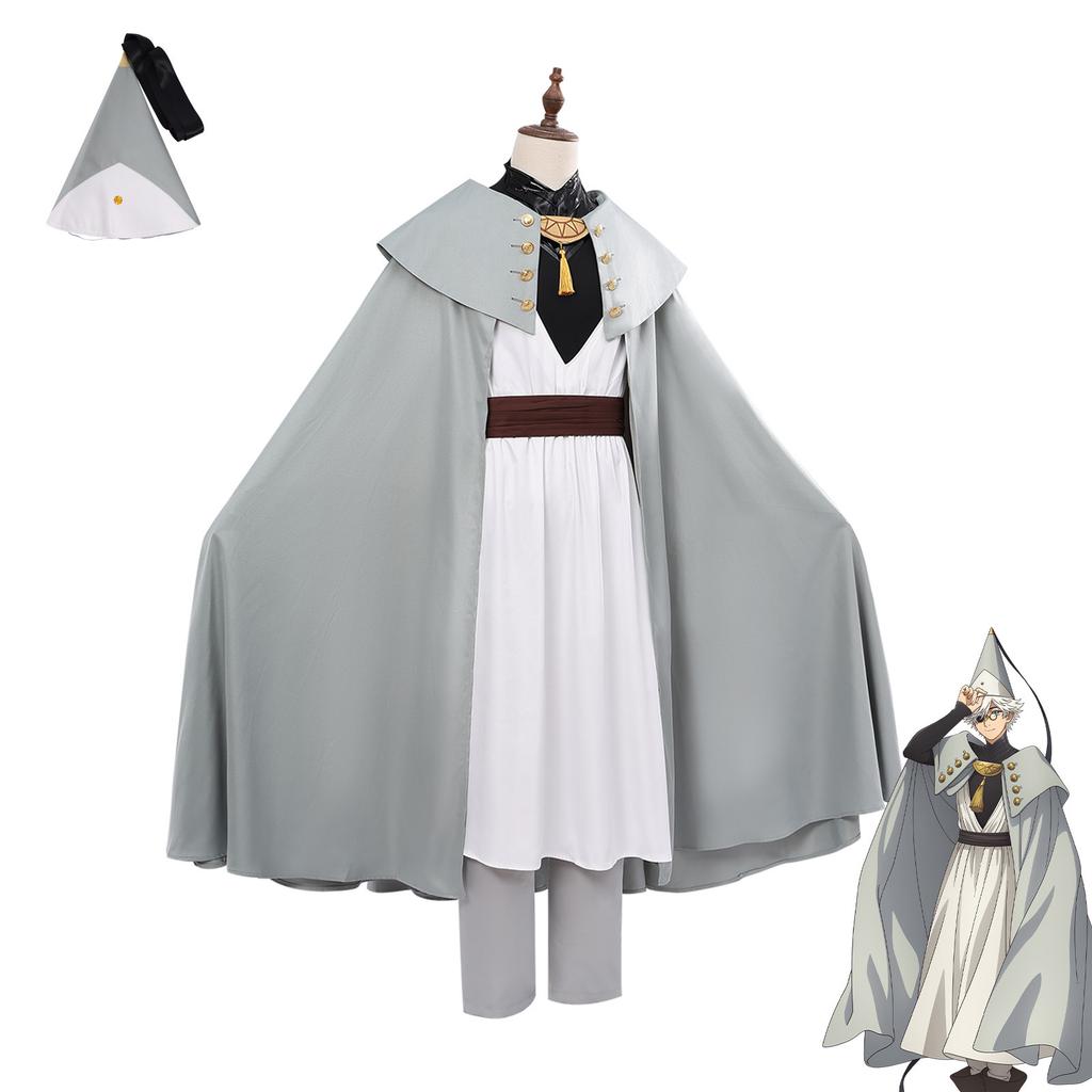 Chapeau pointu atelier de magie cos vêtements femmes cacao hommes Chiverly robe magique cosplay bidimensionnel C