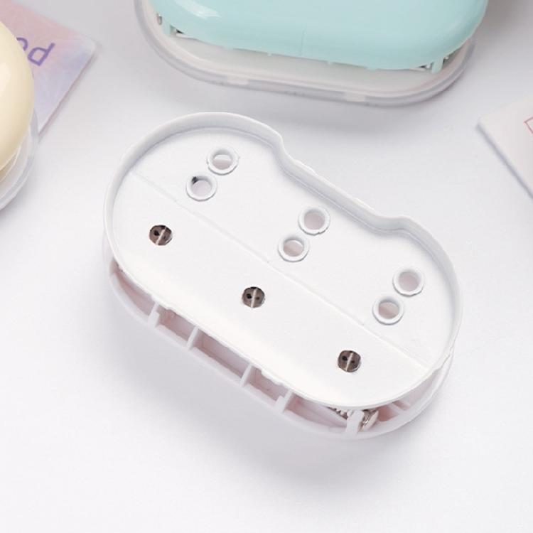 Mini 3 Hole Puncher 3 Hole Binding Machine Easy Paper Puncher Organization Punch Machine for Office School and Home Use
