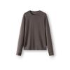 Semir Men's Winter Minimalist Wool Crew Neck Pullover Sweater