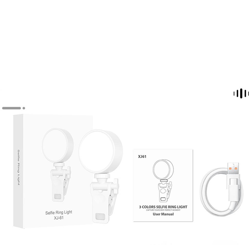 Mini fill light ring light mobile phone tofu selfie light video conference live broadcast light magnetic pocket light