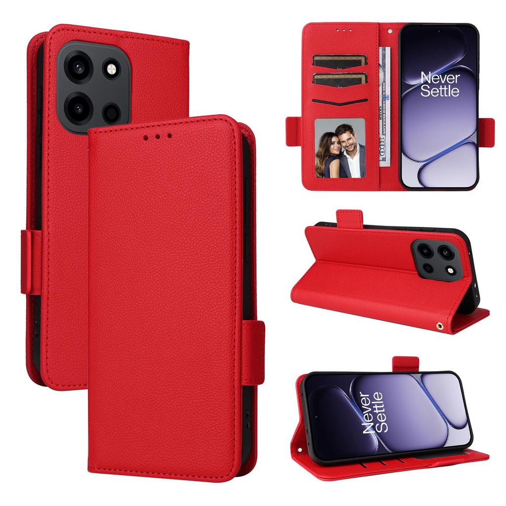 Flip Cover For OnePlus Turbo 6 Leather Case [Flip Vintage Leather] Shockproof Durable Retro Phone Case
