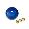Car Gear Shift Head Marble Style Round Ball Gear Shift Knob With 3 Adapters For Most Cars Interior Accessories