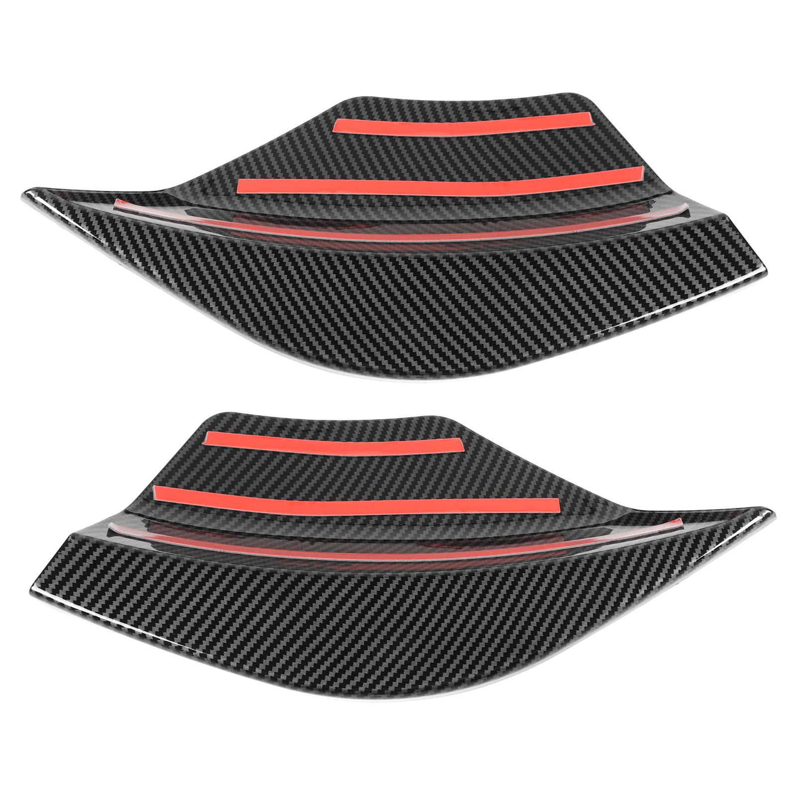 

2pcs Rear Bumper Splitter Left Right Aerodynamic Replacement for ‑ A Class W176 2012‑2018