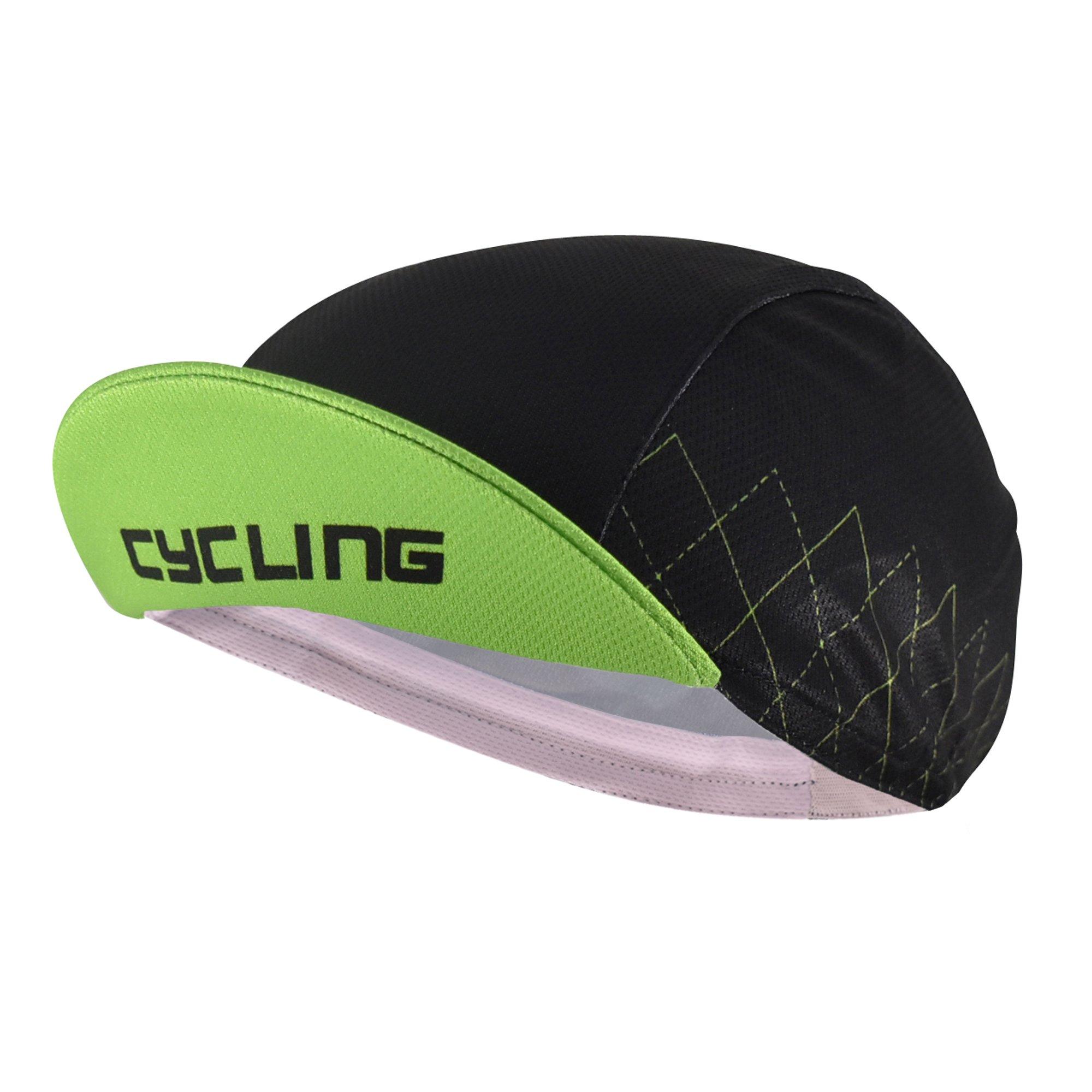 

TARO FIBER Cycling Inner Beanie with Skull Check Cap, Moisture-Wicking, Quick-Drying