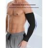 Sonnenschutz-Armlinge für Basketball, Volleyball, Laufen, Radfahren, Sport-Schutzausrüstung, Atmungsaktive und Elastische Eis-Seiden-Ärmel zum Angeln