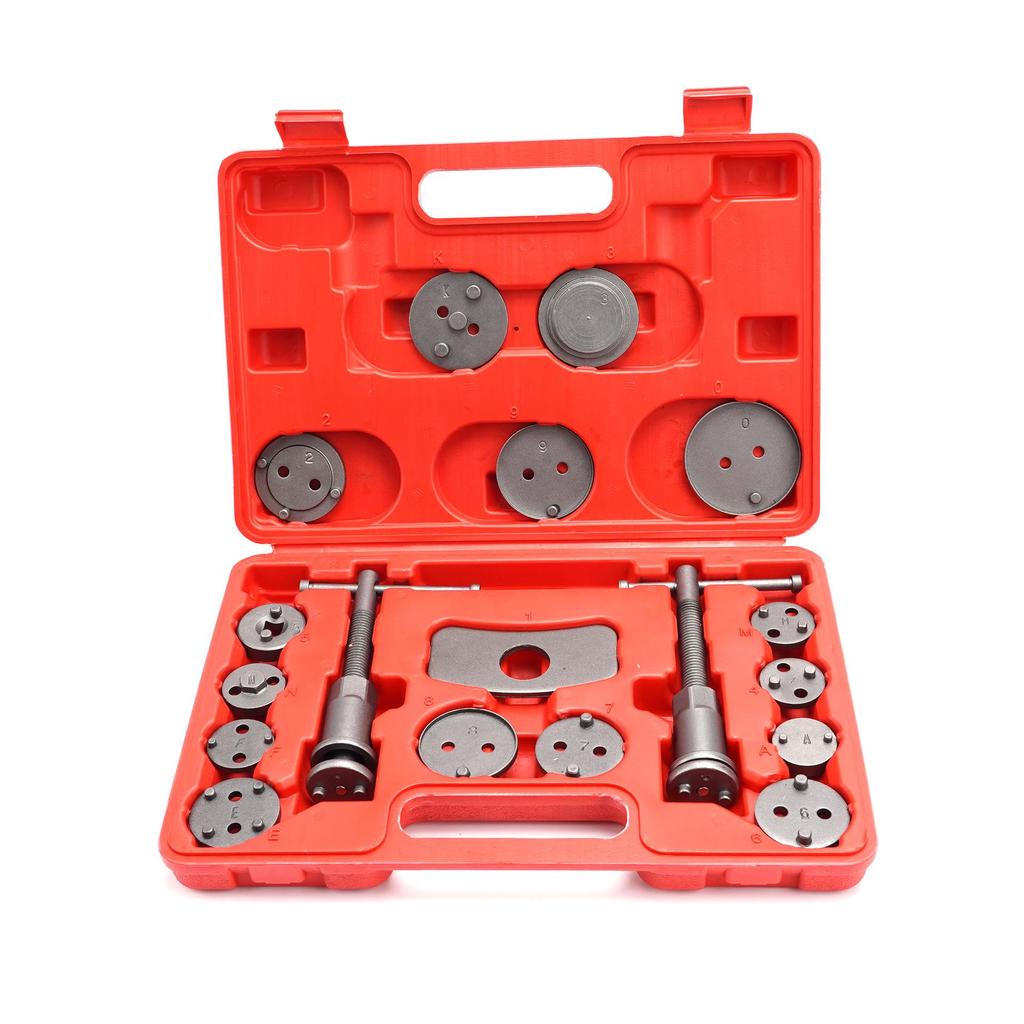 22-Piece Disc Brake Caliper Adjustment Tool Set