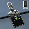 For Zeekr 7X 001 X Mix 007 009 Zinc Alloy Car Key Case Remote Protection Cover Luminous Shell Card Keychain Ring Holder Keyfob