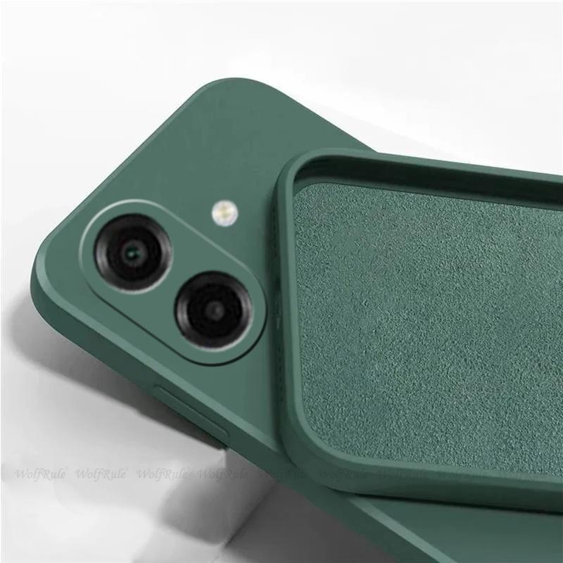 For Samsung A07 Case Cover Samsung Galaxy A07 Capas New Liquid Silicone TPU Bumper Shockproof Soft Fundas Samsung A07