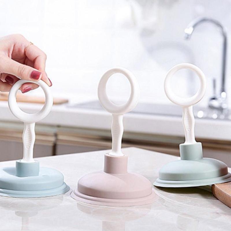 Powerful Suction Cup Small Plunger Portable Unclogger Tool Bathroom Drain Cleaners Remover for Sinks, Bathtubs, Showers
