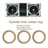 Piston Ring Rubber Insulated For 550W/1100W/1500W Oil-Silent Air Compressor Cylinder Replacement Pneumatic Parts