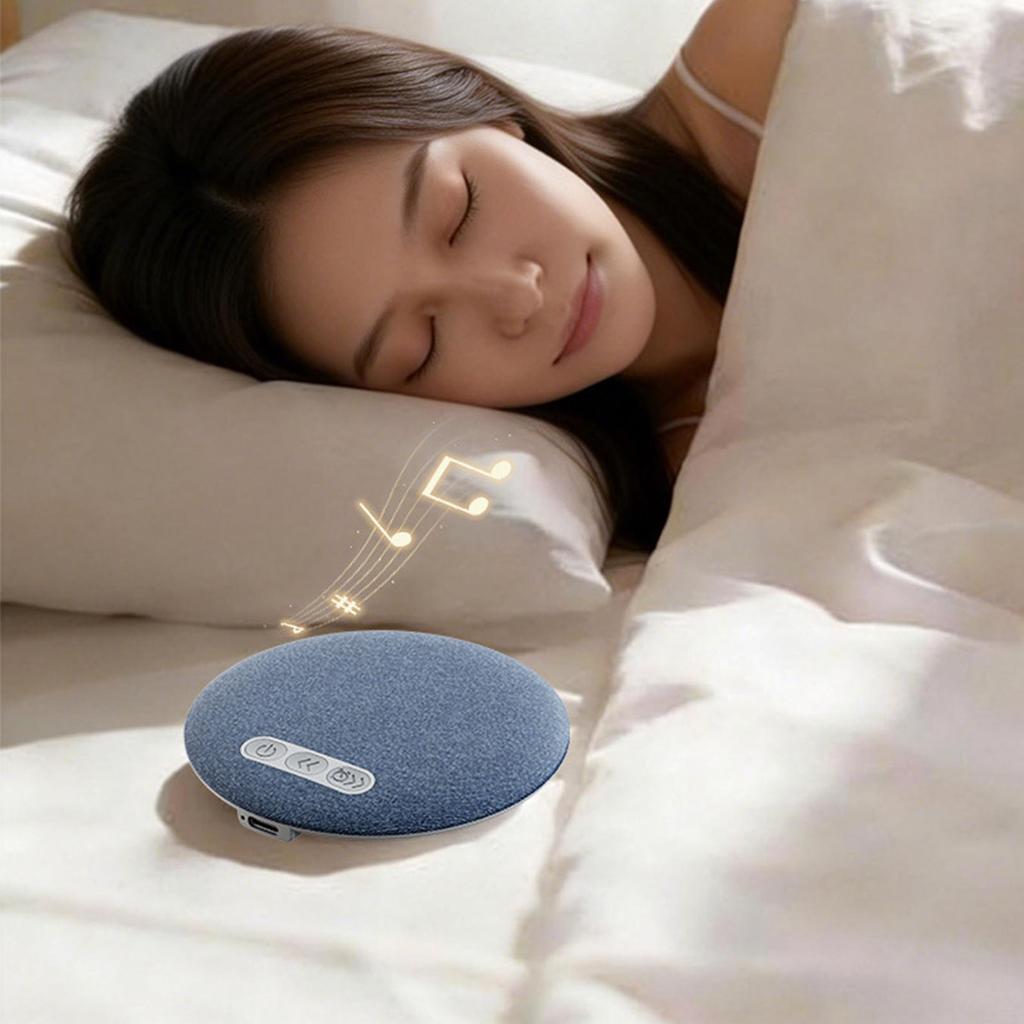 Pillow Speaker Auto Off Timer Thin Flat White Noise Pillow Speaker 20-48H