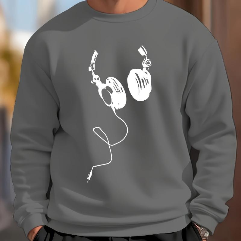 

Fleece Lined Crew Neck Sweatshirt, Warm Cozy, Winter Casual & Date S