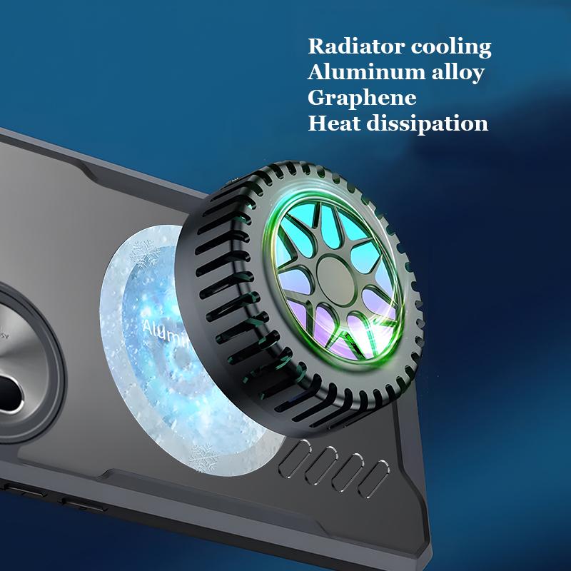 Full Cover Graphene Heat Dissipation PC Case For OPPO Reno 11 8 9 10 Pro Plus Breathable Cooling Car Mounted Magnetic Transparent Anti-Drop Back Shell
