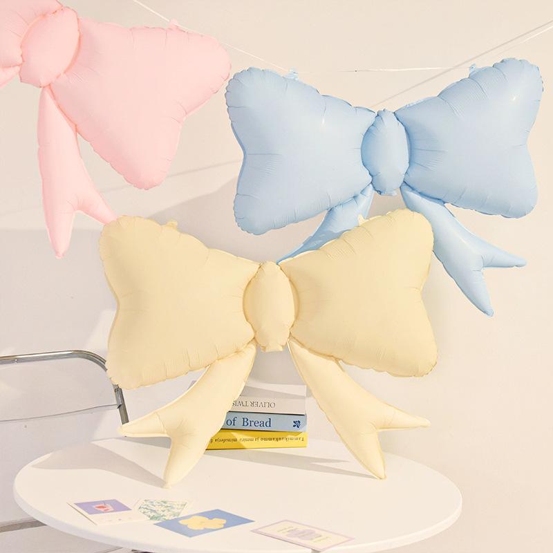 1Pcs New Color Bow Aluminum Film Balloon Suitable for Birthday Celebration Party Home Background Decoration