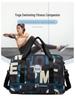 Korean Women's Expandable Travel Bag: Large Capacity, Dry/Wet Separation, Yoga Training