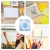 Gradient Sticky Notes Special-shape Sticky Notes with Halo Effect High Aesthetic Student Stationery Memo Pads Kawaii Stationery