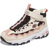 Skechers Kids Girls Versatile Non-Slip Warm High-Top Casual Shoes Kids Sneakers Beige 303952L-WBPK