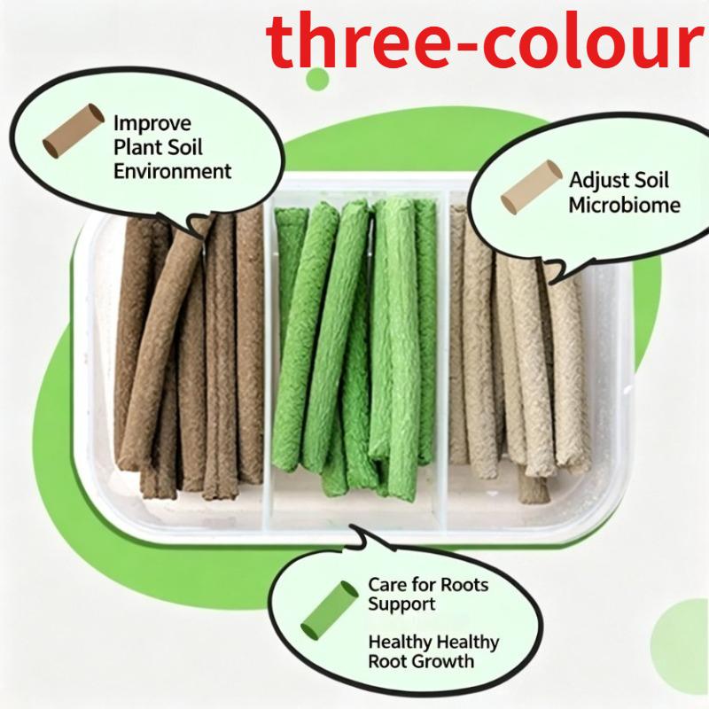 Plant Growth Enhancer Universal Potted Plant Stick Plant Growthing Organic Fertilizer for Garden Fruit Vegetable Flower Compound 30PCS (1 Box)