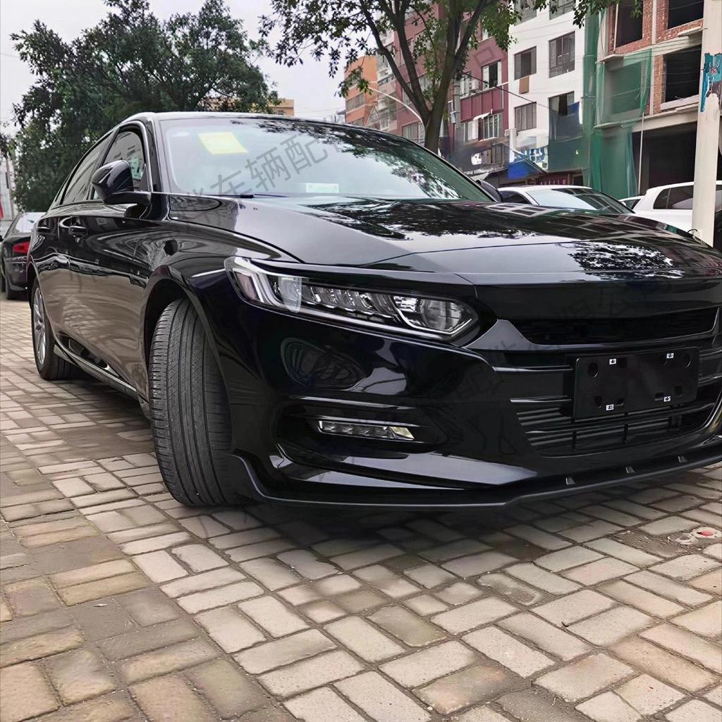 Front Bumper Lip Splitter Spoiler for 2017-2022 Honda Accord Sedan