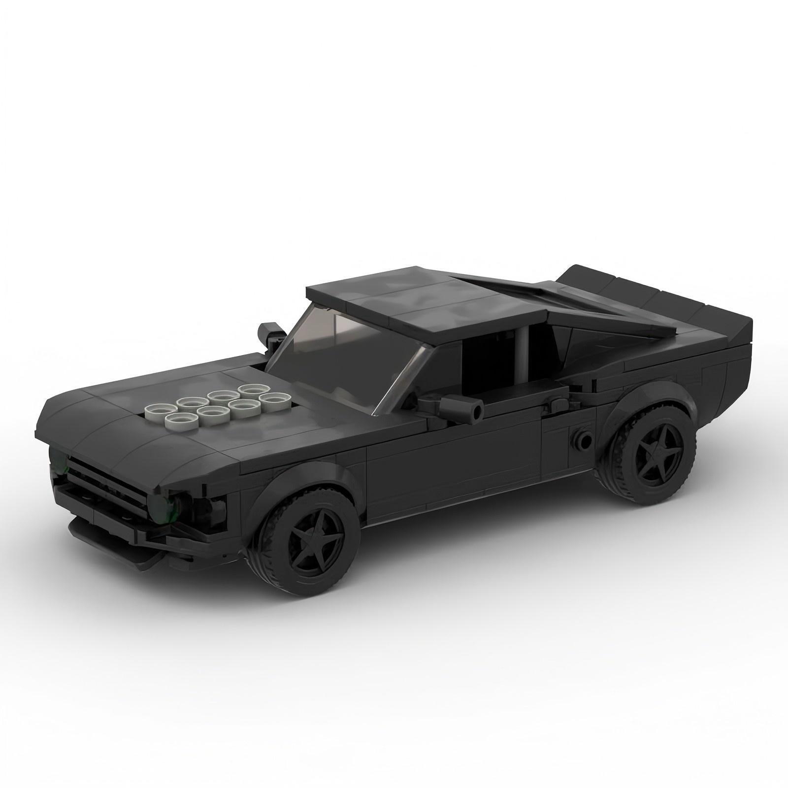

Конструктор, совместимый с LEGO: Настольное украшение Ford Mustang RTR-X 277 pcs