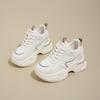 Fashion Fashion White Platform Sneakers for Women 2025 Lace Up Breathable Sport Sneakers Woman Non Slip Thick Bottom Vulcanized Shoes