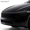 Für Tesla Model Y Juniper 2025 TPU Geschwärzte Scheinwerfer Rücklicht Schutzfolie Neues Modell Y Schwarze Farbwechselnde Lampenfolien