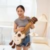 Kreatywna Poduszka Instrumentu Gitary Pluszowa Zabawka Lalka Gitara Ukulele Lalka Uspokajająca Szmaciana Lalka dla Dzieci