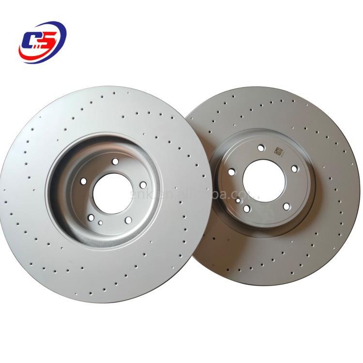 Front and Rear Brake Discs for Mercedes W463, G500, G550 (Part Numbers: 4634211500, 4634211600)