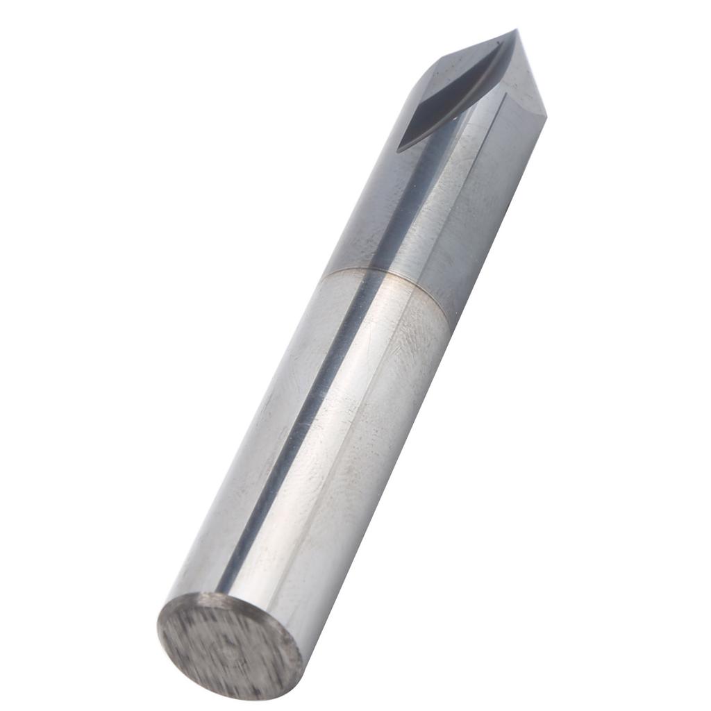 Freză de teşuire cu 3 muchii 60 de grade Freză Oțel tungsten CNC Gravură Lustruire Bit de freză D12 x