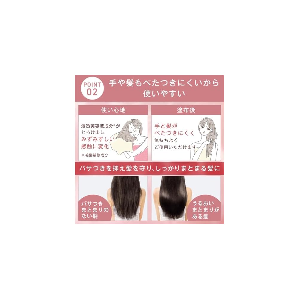 Orbis Essence In Hair Milk Adam et Rope Collaboration Design 140g Leave-In Treatment Serum