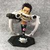20cm Anime One Piece Figure Q Version Charlotte Katakuri King of Artist Action Figure Model Toy Desktop Birthday Decoration Gift