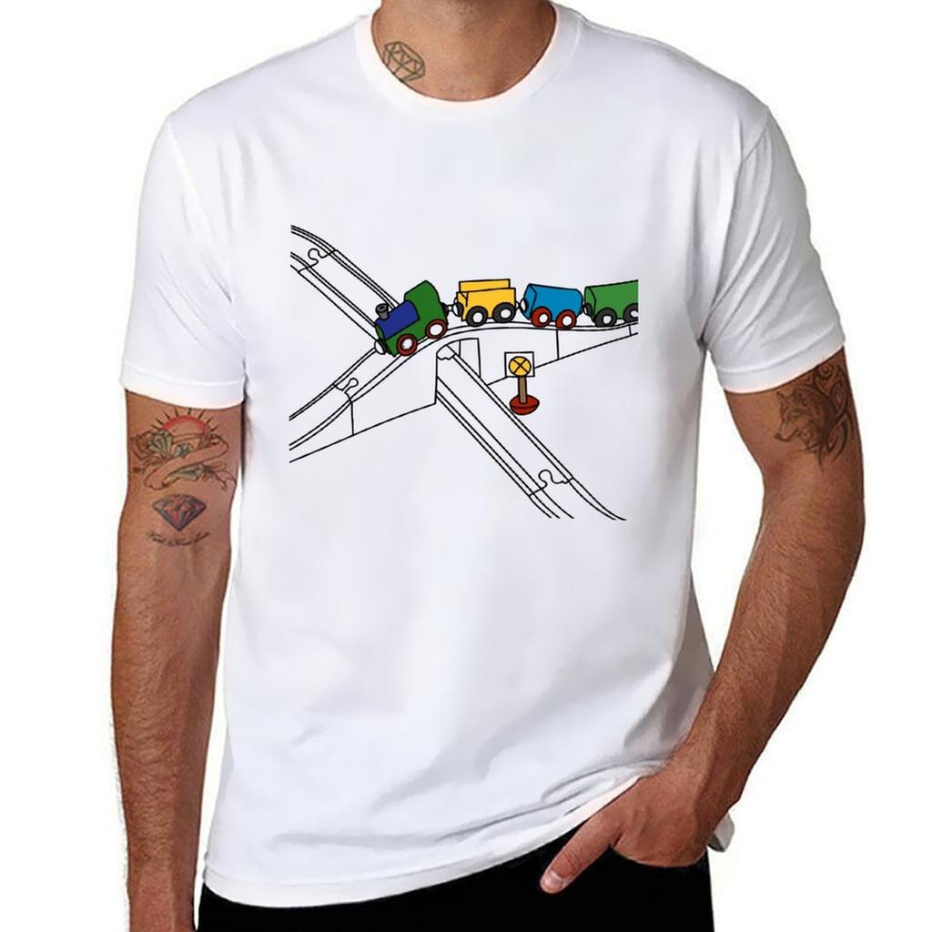 Train Set Toy TShirt Sports Casual Breathable Tee Shirt