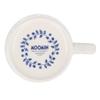 Moomin Blue Flora Ceramic Kobana Mug, 260ml,